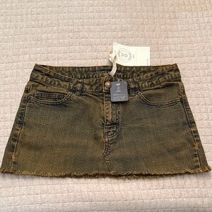 NWT Urban Renewal Denim Mini Skirt